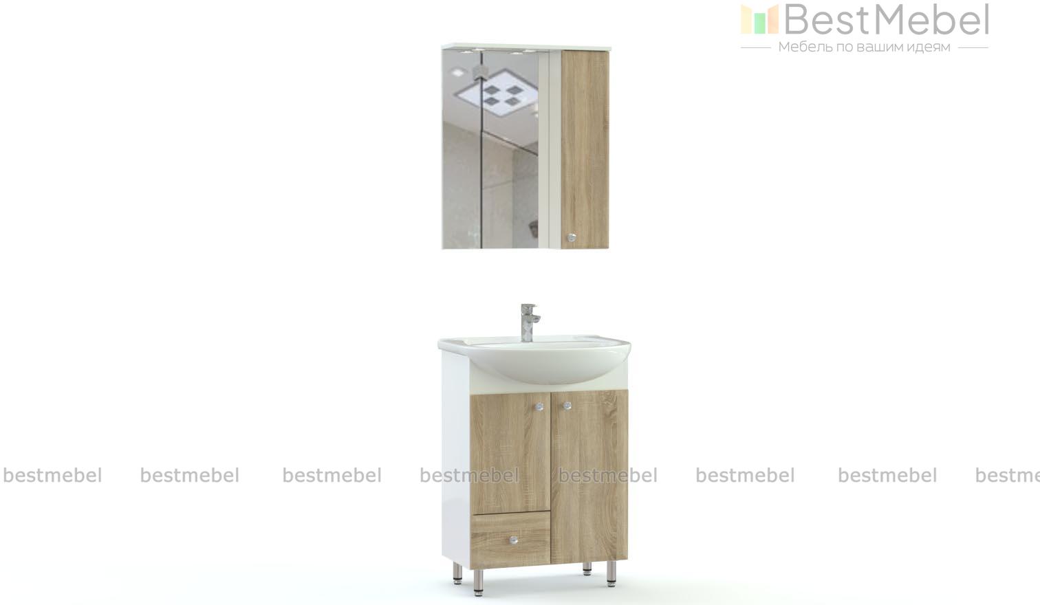 Комплект для ванной Жизель 5 BMS - Фото