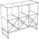 Стеллаж Лорис 10 BMS