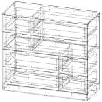 Комод Нордли Nordli 4
