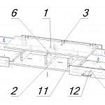 Схема сборки Консольный стол Паола 10 BMS