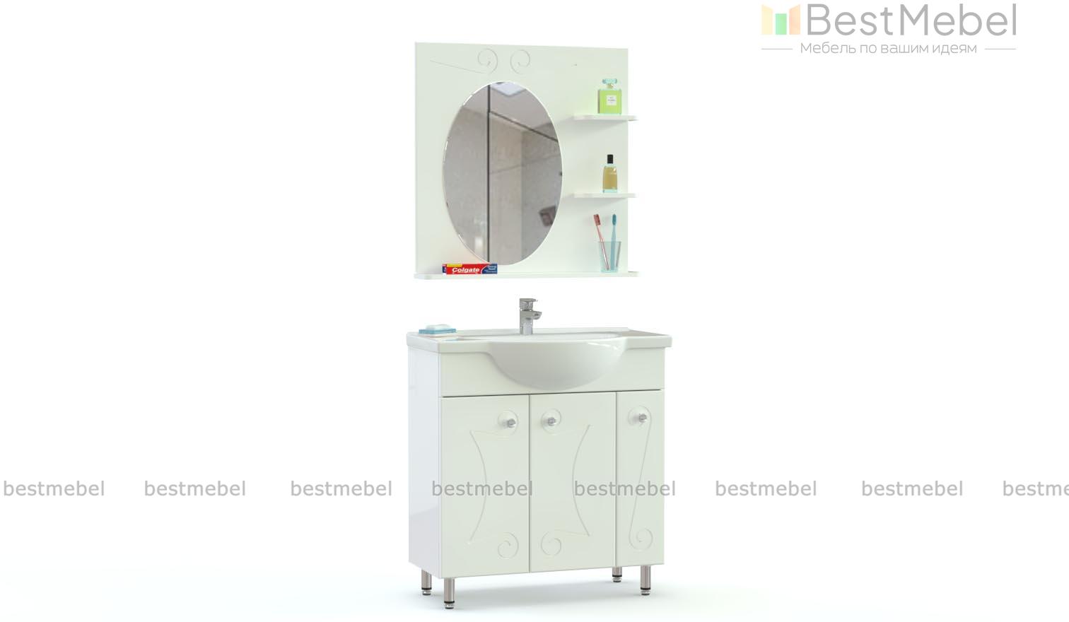 Мебель для ванной Флер 4 BMS - Фото