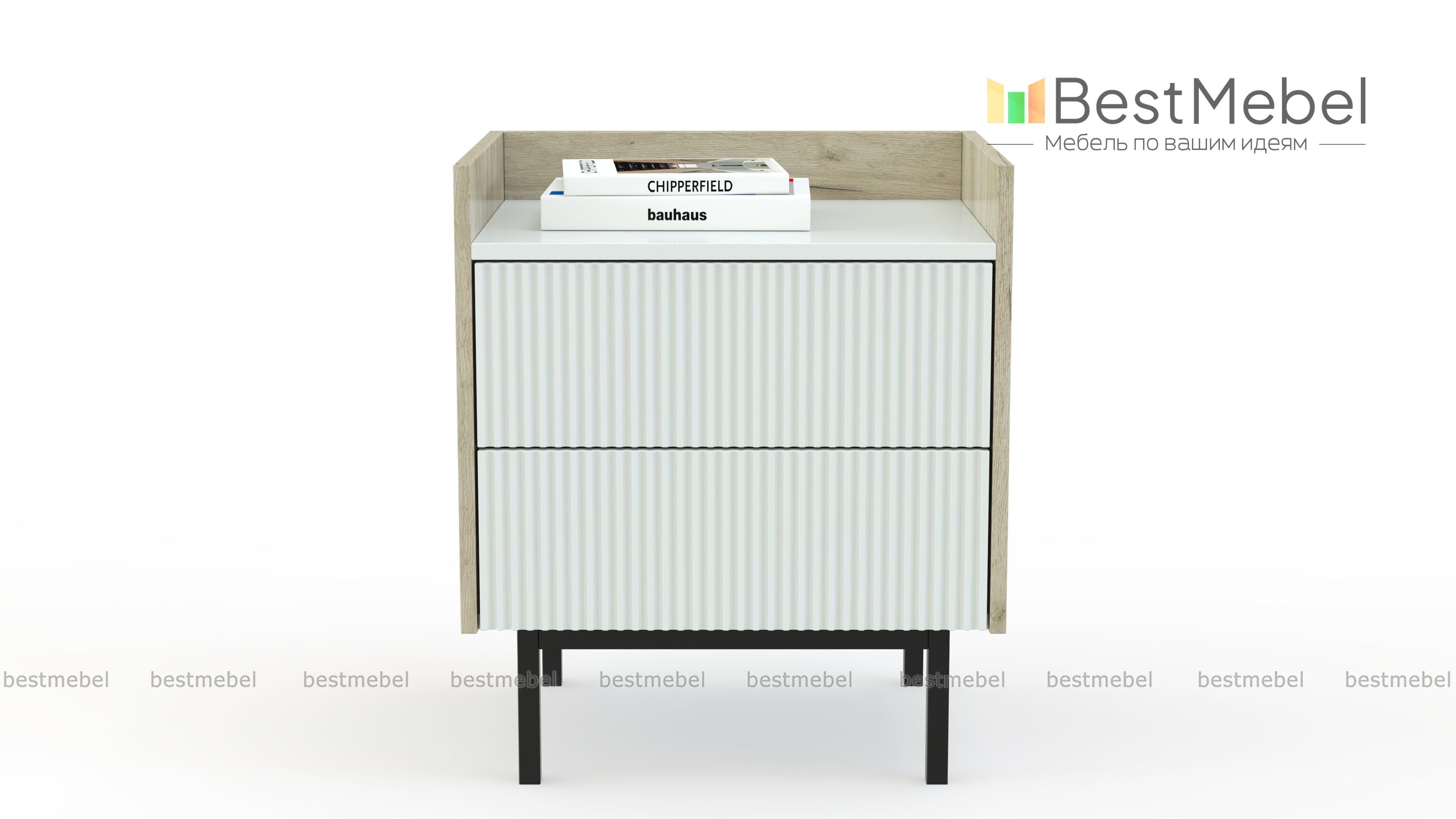 Тумба прикроватная Николь 12 BMS - Фото