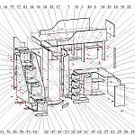 Схема сборки Кровать-чердак с рабочей зоной Мираж 4 BMS