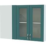 Шкаф верхний Лондон угловой со стеклом BMS - Фото 5