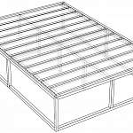 Чертеж Кровать Эйч 1 BMS