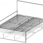 Чертеж Кровать Элизабет ЭМ BMS