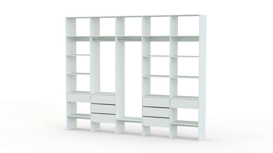 Стеллаж для одежды Мирта 72 BMS - Фото