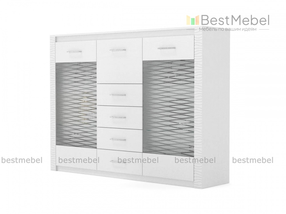 Комод-витрина Сольфеджио-20 BMS