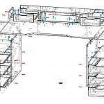 Чертеж Игровой стол Винтер-3 BMS