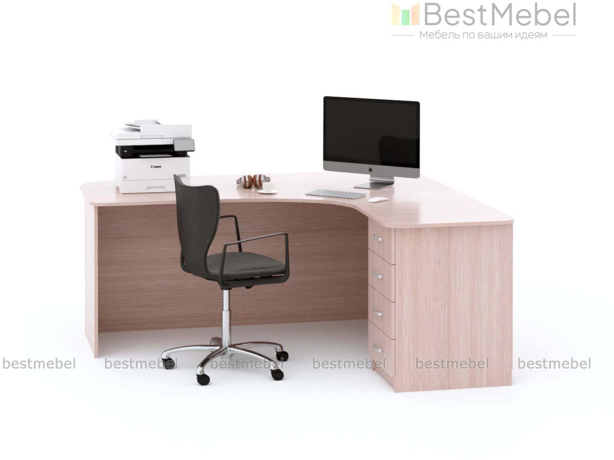 Стол офисный угловой Лори BMS - Фото