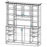 Чертеж Буфет Прованс 2 BMS