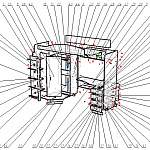 Схема сборки Кровать-чердак с рабочей зоной Мираж К5 BMS