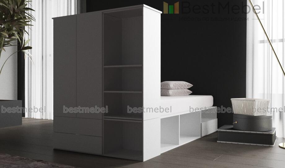 Кровать с 3 ящиками Олеся 4 BMS - Фото