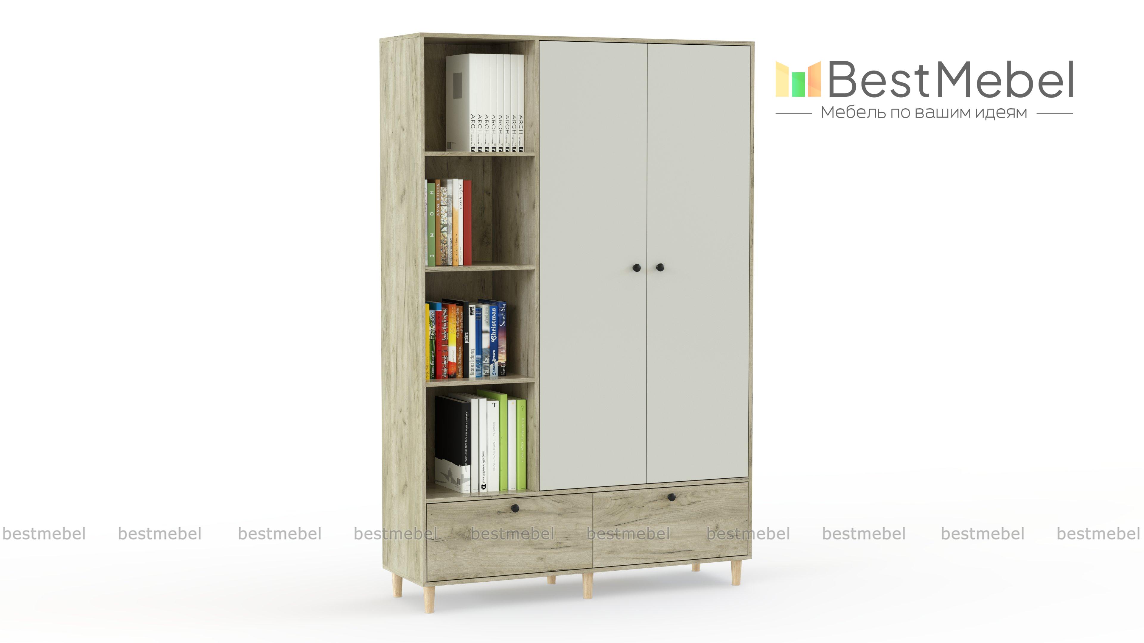 Шкаф распашной Хетти 13 BMS - Фото