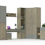 Угловая стенка со столом Нью-2 BMS - Фото 4