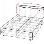 Чертеж Кровать Сити 1 BMS