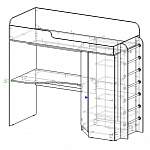 Схема сборки Кровать-чердак Тетрис-1 BMS