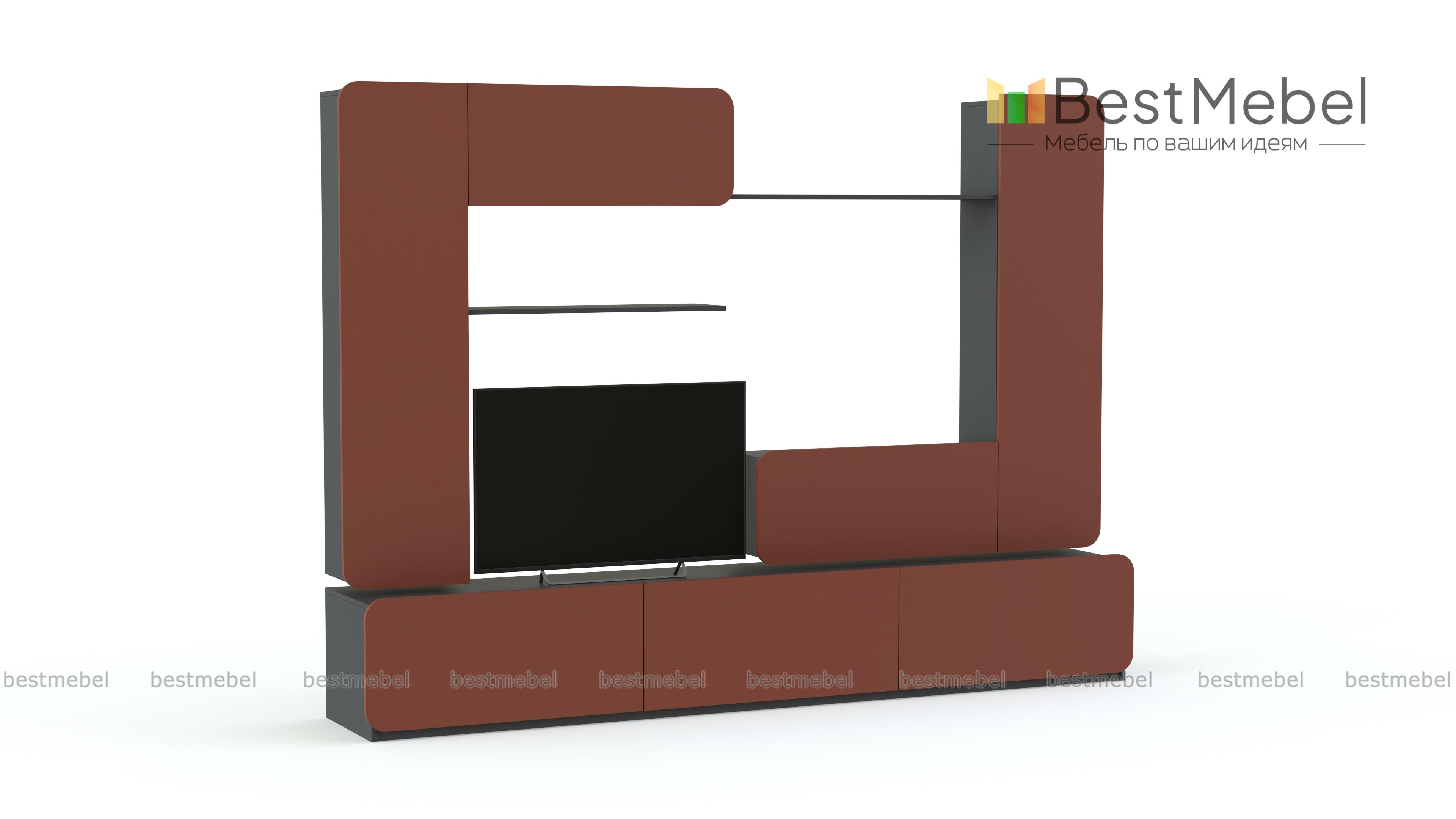 Стенка Модерно 7.1 BMS - Фото