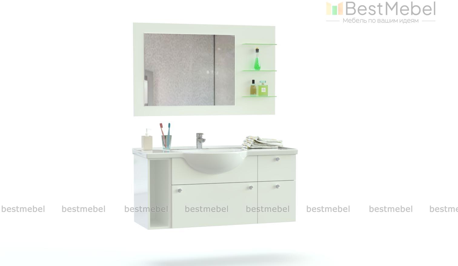 Комплект для ванной комнаты Устина 2 BMS - Фото